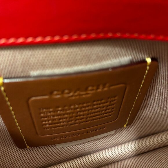 NWOT Coach Hero Shoulder Bag - Picture 5 of 9
